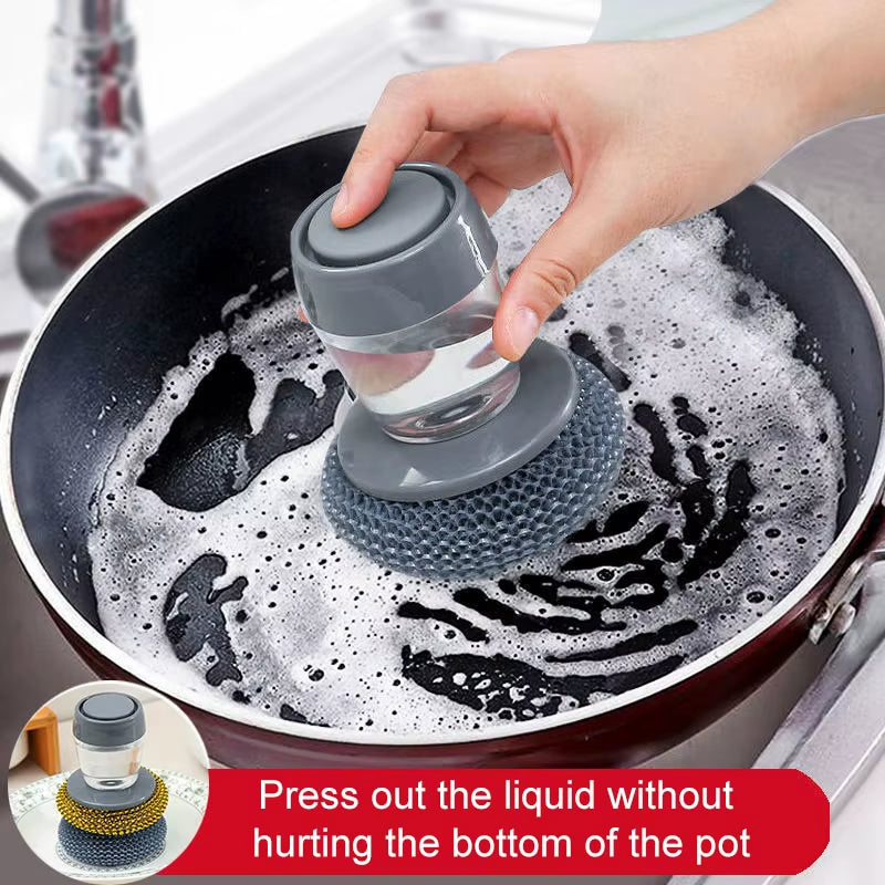 The Ultimate Soap Dispensing Dish Brush
